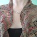 antique triangle shawl