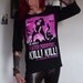 Faster Pussycat Kill Kill Girls Lace 3/4 Sleeve Shirt