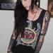 Slayer Girls Eagle Slub Tank Top Heavy Metal