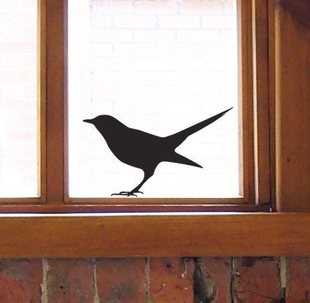 bird window sticker set 4 decals starling sparrow raven bird window sticker set 4 decals starling sparrow raven