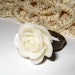 White rose ring