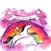 magical unicorn rainbow birthday card