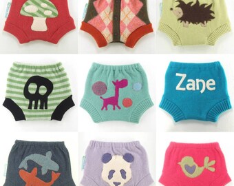 WOOL SOAKER Custom Wool Diaper Cover