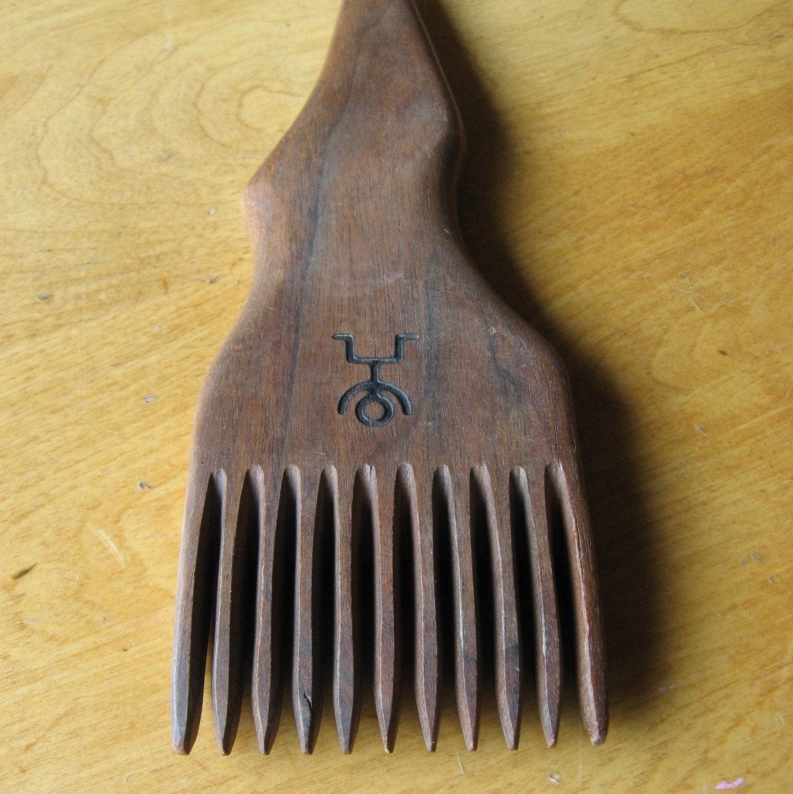 Navajo Weaving Fork Tapestry Comb