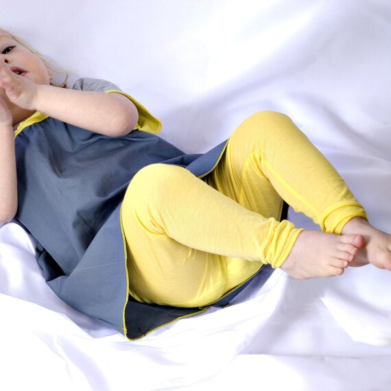 lemon infant leggings baby bright yellow sizes 3 mos up