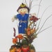 Scarecrow in blue