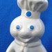 Vintage 1985 Pillsbury Dough Boy Ceramic Bank Collectible