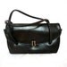 CONNIE French Vintage 50s Mini Black Leather Handbag