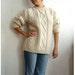 TILDA french Vintage Chunky Wool Kint Sweater