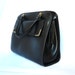 NINA French Vintage 50s Black Handbag
