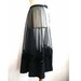 LAURE French Vintage Maxi Tule Skirt with Embroidery