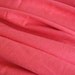 Luscious Coral Pure Linen 2 Yards New Fabric Melon Sorbet Yds Yardage Peach Pink Cloth