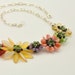 Tutorial - Bead Jewelry PDF Pattern - Flower Petal Necklace