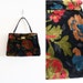 50s Garay Rich Floral Carpet Bag
