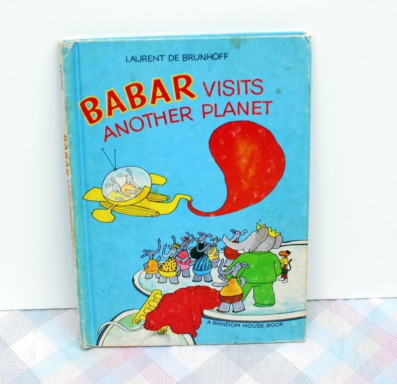 RESERVED FOR ROB Vintage Babar book