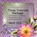 GemsInBloom Three Tutorials Bundle Package Save Money