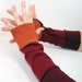 Arm Warmers Volcano Segmented Sleeves (Fingerless Gloves)