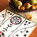 Sale Hand Printed Floral Table Runner