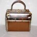 Delill Metallic Trunk, vintage purse