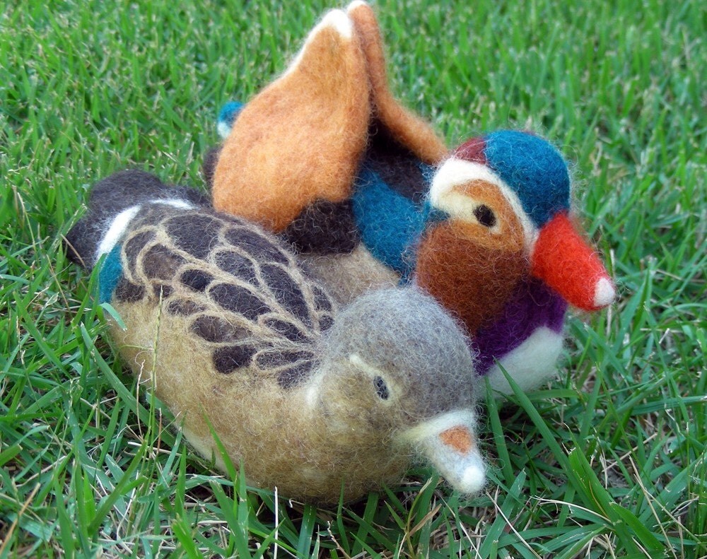 mandarin duck plush