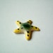 Miniature Ceramic Starfish Figure, miniature animal, ceramic animal, tiny animal, small, little, decoration, tiny, animal figurine, iammie