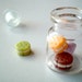Miniature Cream Biscuits, mini sweets, mini food, little, polymer clay, tiny food, mini food, dollhouse, cake, tiny biscuit, toy, orange