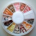 Set of Cute Miniature Polymer Clay Decoration, sweets, candy, cake, cupcake, chocolate, jam roll, chocolate roll, strawberries, kawaii