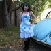 Arsniccandy Rainbows y Unicorns upcycled Simple lil Apron Handmade DIY