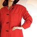 Vintage 1950's /1960's Red Wool Hooded Jacket / Coat 'knockabouts' by Pendelton" EXCELLENT condition