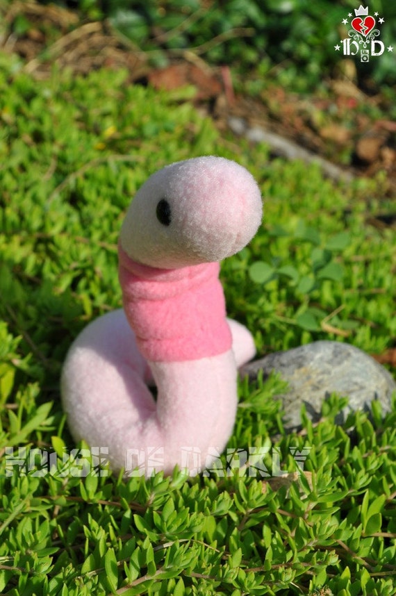 earthworm plush