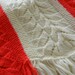 RESERVED FOR JAN Vintage 1963 Large Cable Stitched Afghan