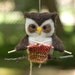 Needle Felted Owl Ornament - Knitting