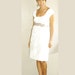 vintage white cotton sundress