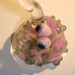 SALE Pink Frog Ring Holder (Ready to ship) by lalaland glass SRA v44