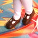 Blythe Dark Chocolate Brown T-strap Mary Jane shoes
