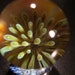 Anemone Marble on glass stand art, handmade borosilicate glass, gift bag, unique gift, FREE SHIPPING