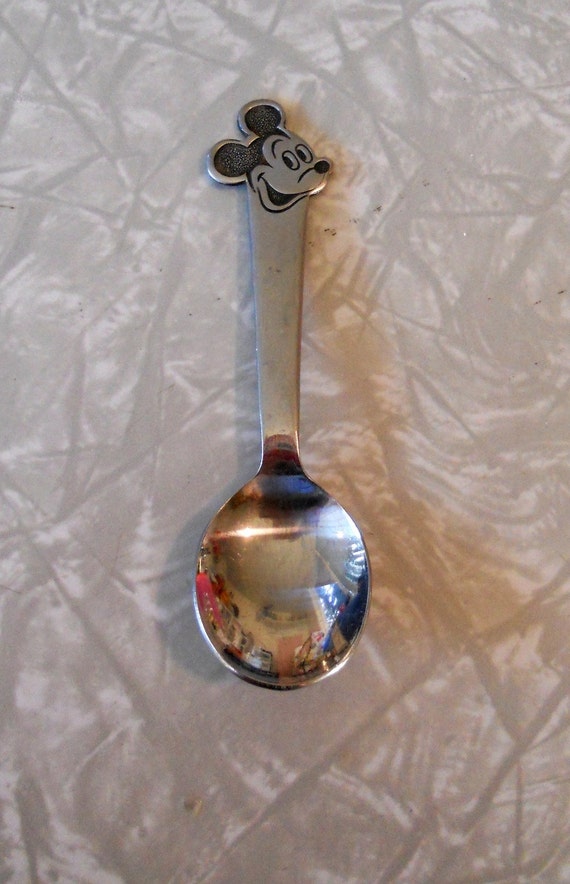 Stainless Steel Mickey Mouse Spoon By Bonny