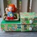 Rag Doll in Rocking Chair Music Box