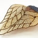 Cicada Statement Brooch Natural History Gift Woodland Fashion Accessory Gift idea for Her Nature Lovers Gift Fiber Art Luxury Gift