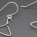 Tiny Sterling Hanger Earrings