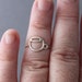 Sterling Silver Ring - Coffee Cup ring - Size 5.25 US