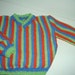 Custom knitted Bert sweater for toddlers