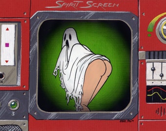 Moon Ghost on the Spirit Screen