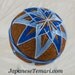 Blues Star ornament home decor SALE Japanese temari