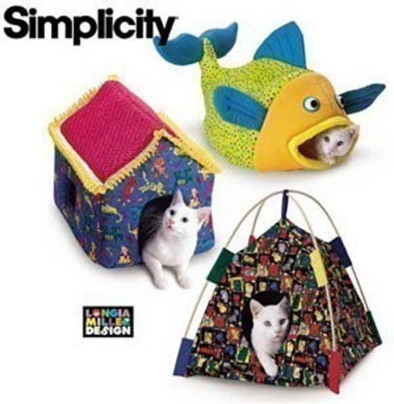 cat beds sewing pattern house tent and fish cats by patterns4you cat beds sewing pattern house tent and fish cats by patterns4you