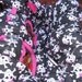 Shopping Cart cover, high chair cover, pink and black skull tattoo punk print for a girl with pocket and pillow