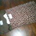 Diaper clutch, diaper and wipes case, chocolate brown and white dots