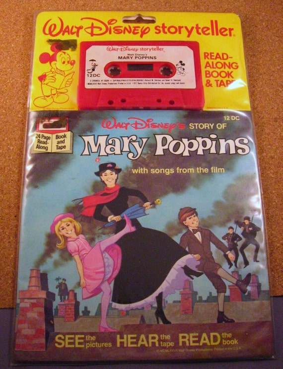 Walt Disney Storyteller Mary Poppins Book and by VintageEstate