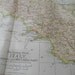 1897 Map Central and Southern Italy - Vintage Antique Map Great for Framing 100 Years Old