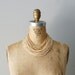 pearl necklace / 1960s necklace / Duchess necklace